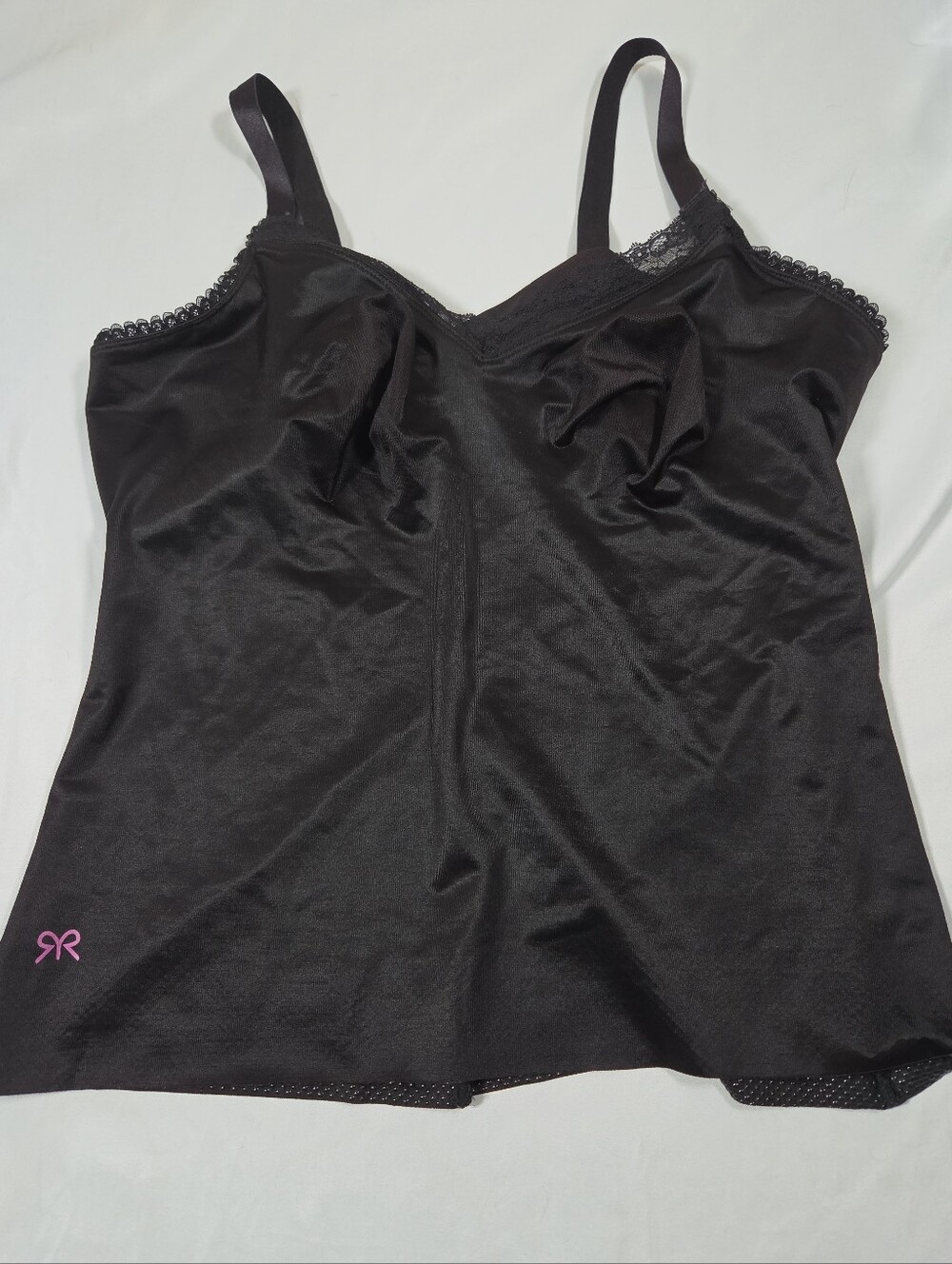 Ruby Ribbon Lumina Lace Camisole Style  1841 Black Size 40 Whimsygoth